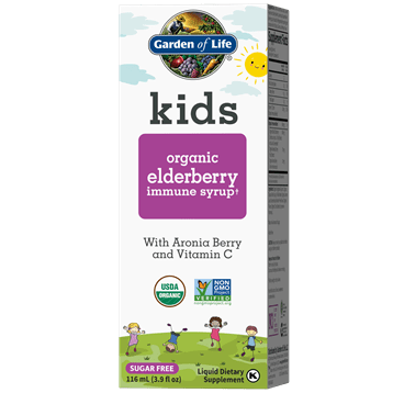 Kids Elderberry Immune Organic Syrup (Garden of Life)
