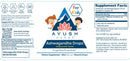 ashwagandha for kids ayush herbs label