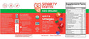 kids multi & omegas (smartypants vitamins) label