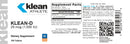 klean-d 25 mcg (1,000 iu) douglas labs label
