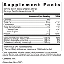 klean casein protein (klean athlete) supplement facts