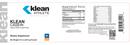 klean casein protein (klean athlete) label