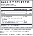 klean dha (klean athlete) supplement facts