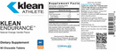 klean endurance (klean athlete) label