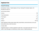 klean isolate natural strawberry flavor douglas labs supplement facts