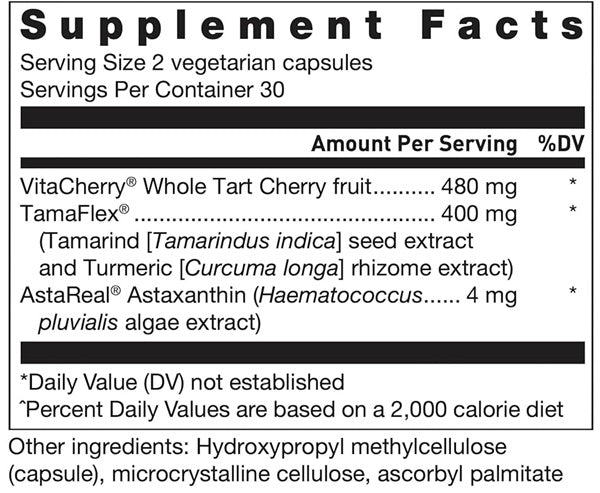 klean joint & muscle (klean athlete) supplement facts