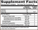 krill oil & coq10 (now foods) supplement facts