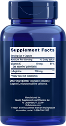 buy l-arginine caps (life extension)