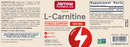 l-carnitine 500 mg jarrow formulas label