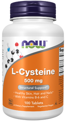 l-cysteine 500 mg (now foods)