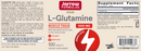 l-glutamine 1000 mg jarrow formulas label