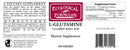 l-glutamine powder ecological formulas label