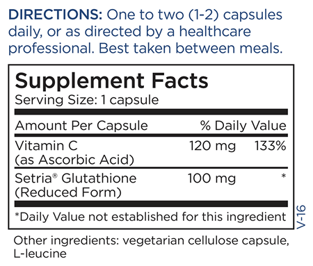 nad versus glutathione L-Glutathione 100mg (Metabolic Maintenance)