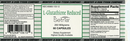 l-glutathione reduced 250 mg montiff label