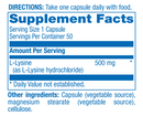 l-lysine anabolic laboratories supplement facts