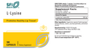 l-lysine sfi health label