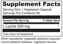 l-lysine davinci labs supplement facts