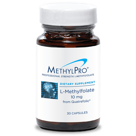L-Methylfolate 10 mg from Quatrefolic (MethylPro)