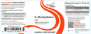 l-methylfolate (seeking health) label