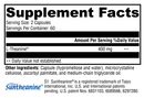 l-theanine (xymogen) supplement facts