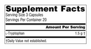 l-tryptophan 500 mg source naturals supplement facts
