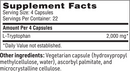 l-tryptophan sfi health supplement facts