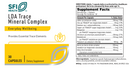 lda trace mineral complex sfi health label