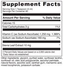 liposomal c davinci labs supplement facts