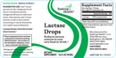 lactase drops (seeking health) label