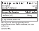 laktoferrin 90 caps allergy research group supplement facts