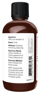 lavender oil (now essential oils)