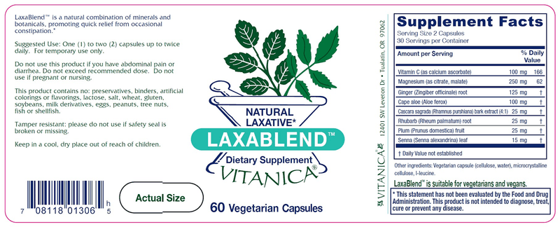 LaxaBlend Vitanica products