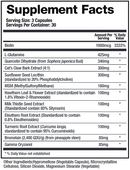 leaky gut-x biomatrix supplement facts