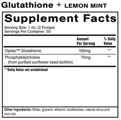 Liposomal Glutathione (Quicksilver Scientific)