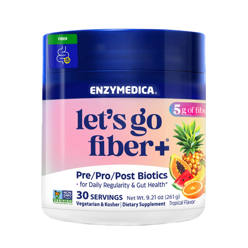 let's go fiber+ enzymedica tropical