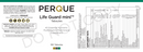 life guard mini (perque) label