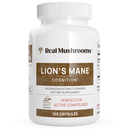 lion's mane extract capsules (real mushrooms)