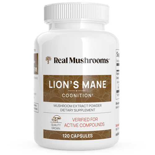 Lion's Mane Extract Capsules (Real Mushrooms)