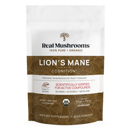 Lion's Mane Extract Powder (Real Mushrooms)