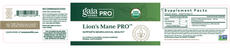 buy lion's mane pro gaia herbs