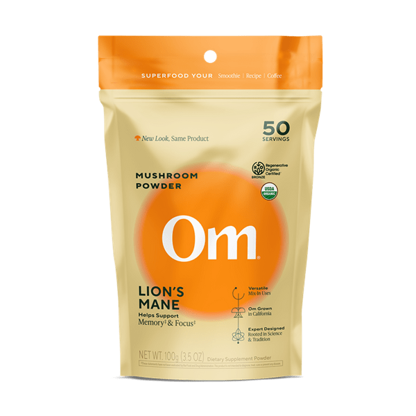 lion's mane powder 100g (om mushrooms)