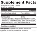 liposomal cat's claw synergy designs for health supplement facts
