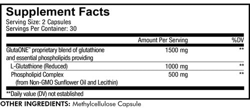 Liposomal Glutathione GlutaONE (Codeage) Liposomal Glutathione GlutaONE (Codeage)