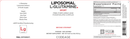 liposomal l-glutamine powder codeage label