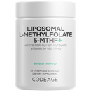 liposomal l-methylfolate 5-mthf+ codeage