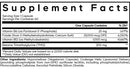 liposomal l-methylfolate 5-mthf+ codeage supplement facts