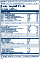 liposomal men's multivitamin solaray supplement facts