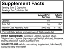 liposomal vitamin c dr. mercola supplement facts