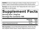 liposomal vitamin c (nutra biogenesis) supplement facts