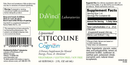 liposomal citicoline davinci labs label